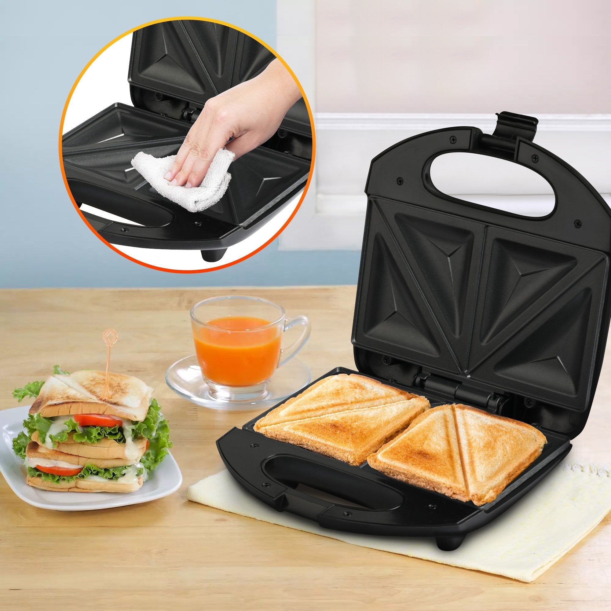 Extralink Smart Life Sandwich Maker Sj-22, 750w