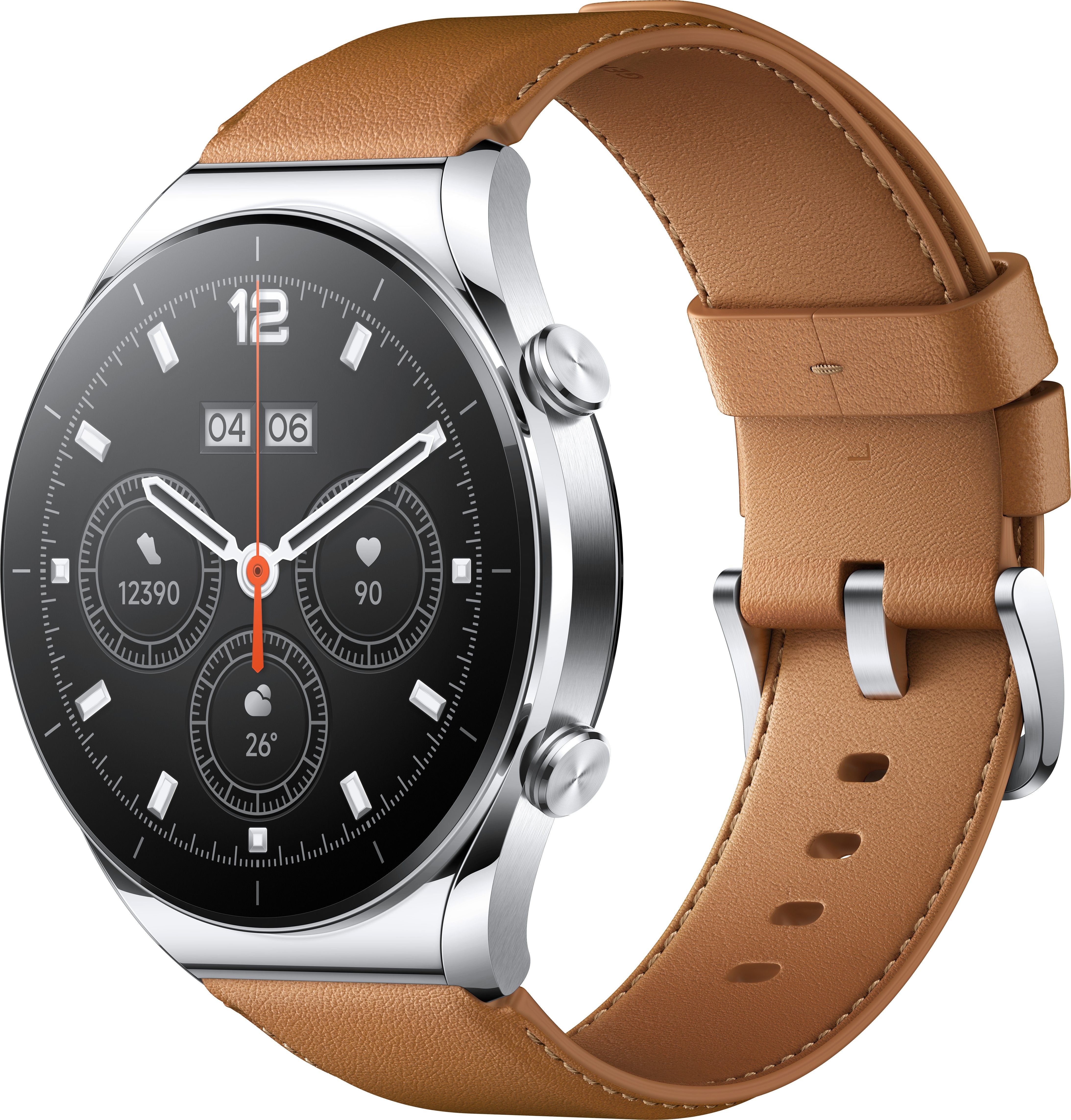 Smartwatch Xiaomi Watch S1 Notificaciones Frecuencia Cardíaca Gps Plata