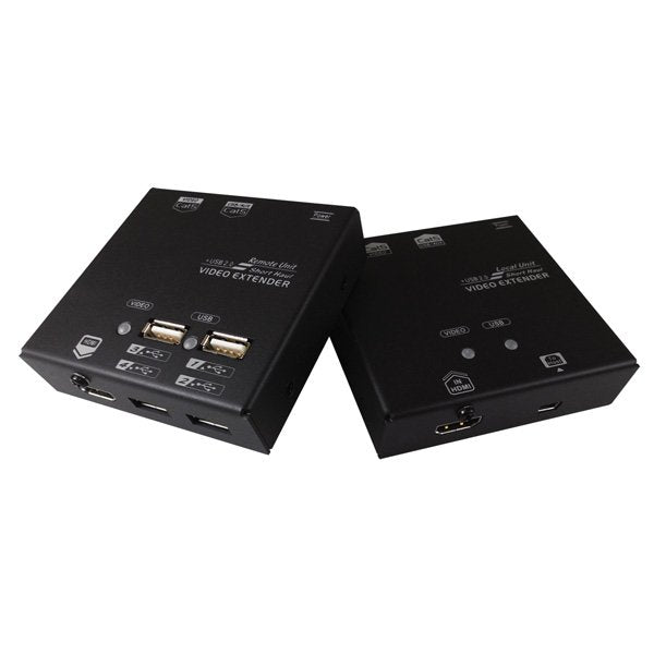 Kvm Verlngerung Ber Cat.5e 6, Hdmi, 4x Usb