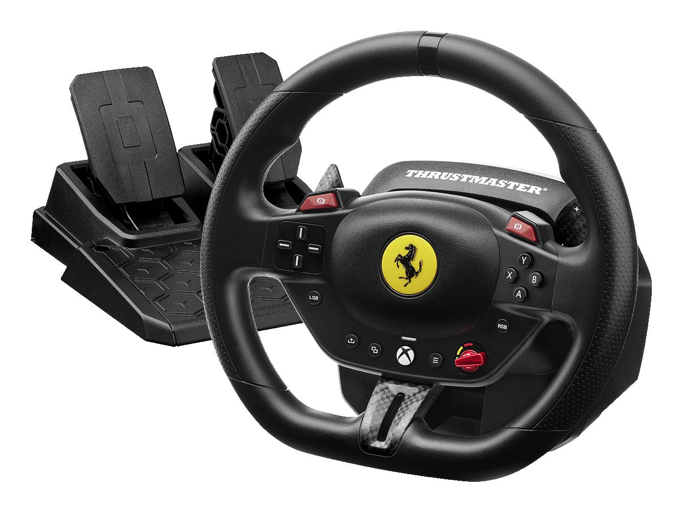 EAN 3362934404062 - Thrustmaster T98 Ferrari 296 GTS Negro USB Volante + Pedales Analógico/Digital PC, Xbox One, Xbox Series  imagen 1