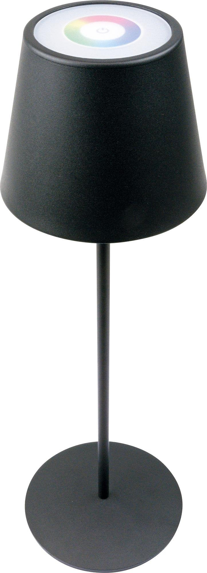 Schwaiger Lámpara De Mesa Led Akku 200lm Rgb 380mm Negro