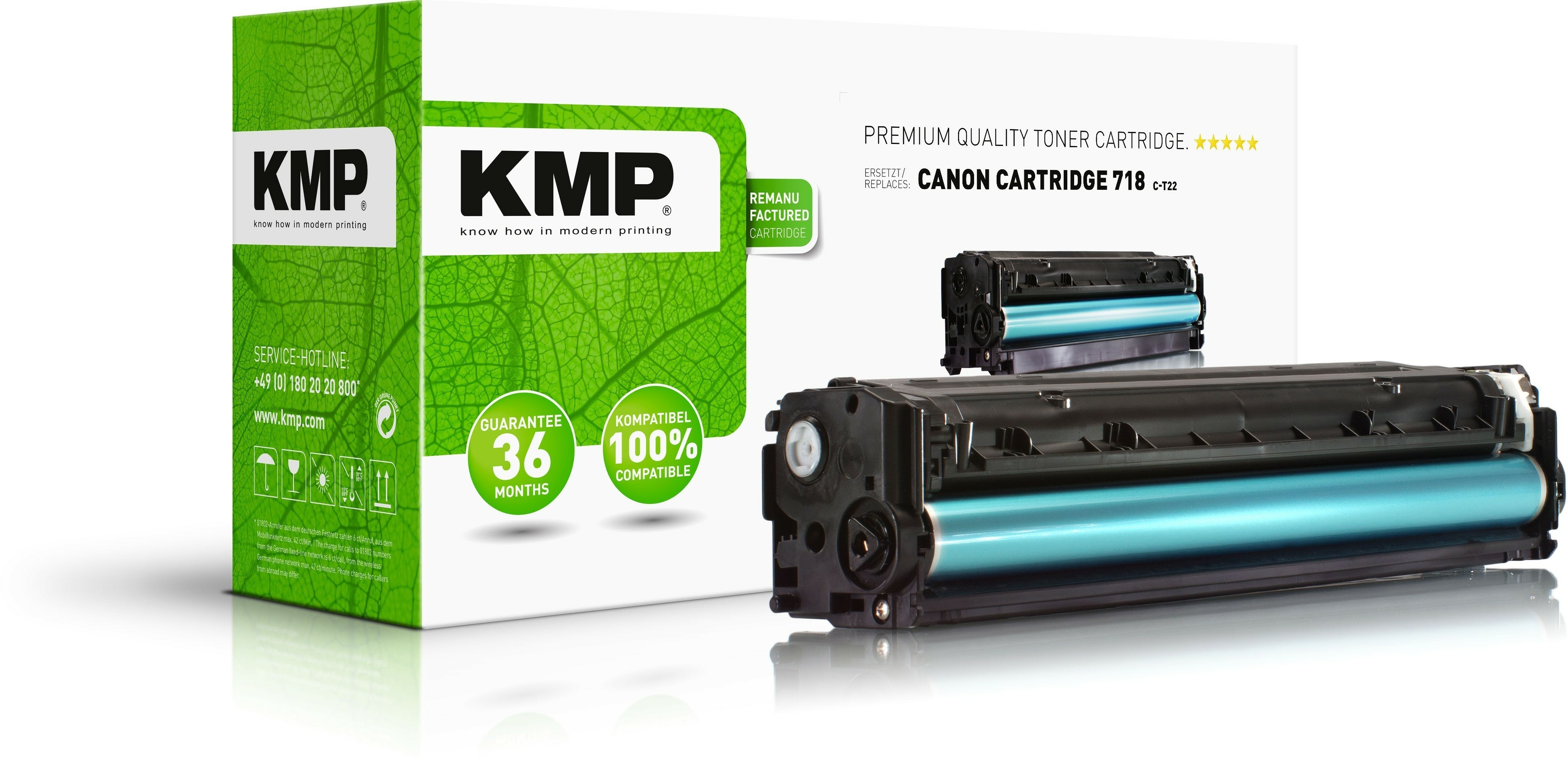 Kmp Toner Canon 718y (2659b002) Comp. Yellow 2900 S.   C-T22