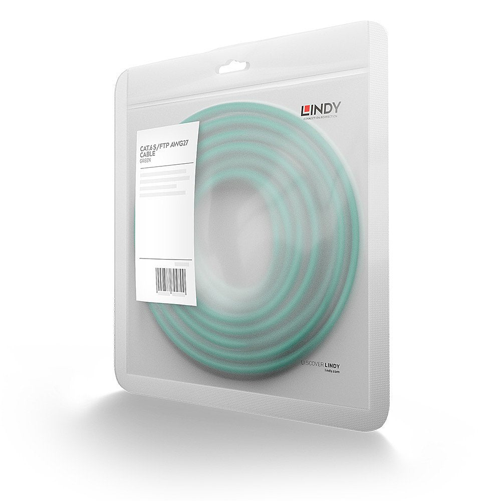 Lindy Cable De Red Cat6 S/Ftp Verde 2.00m