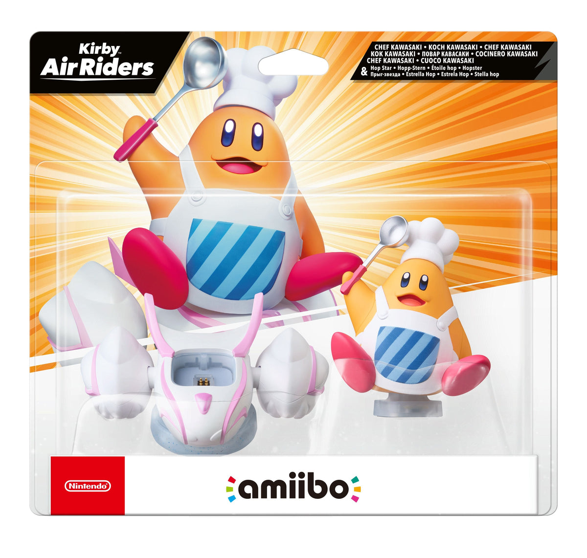 Nintendo Amiibo Koch Kawasaki & Hopp-Stern-Juego 10017773