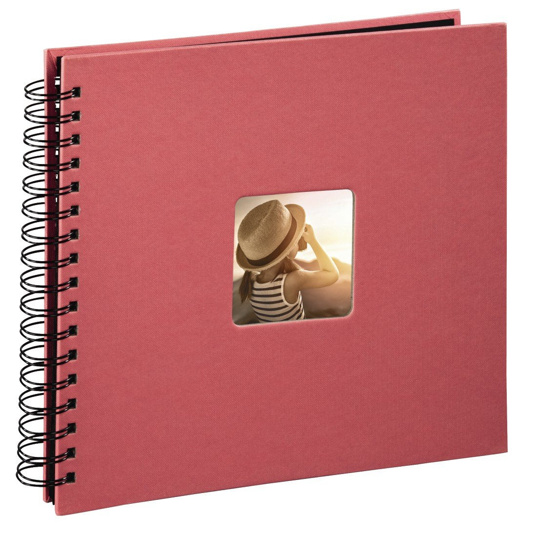 Hama  Fine Art  Wire-O Flamingo 28x24 50 Black Pages 2556