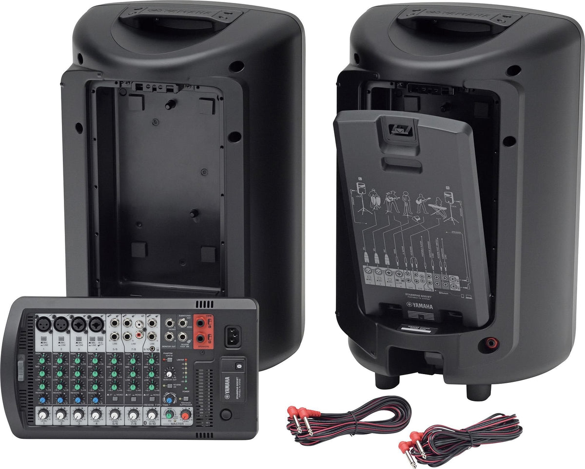 Yamaha Stagepas 600bt Sistema De Megafonía Independiente 640 W Negro