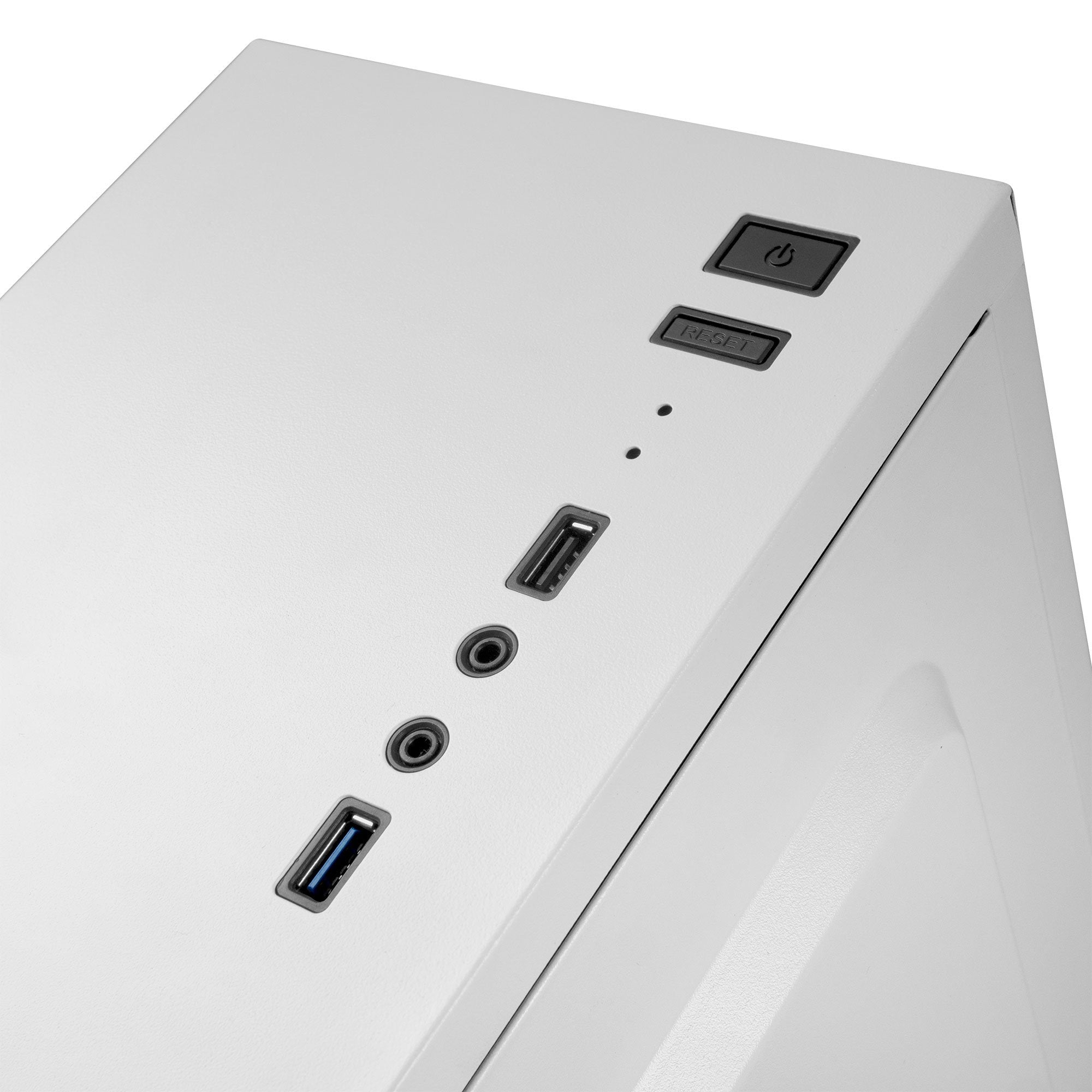 Caja Gaming Semitorre Mars Gaming Mc100 Blanca