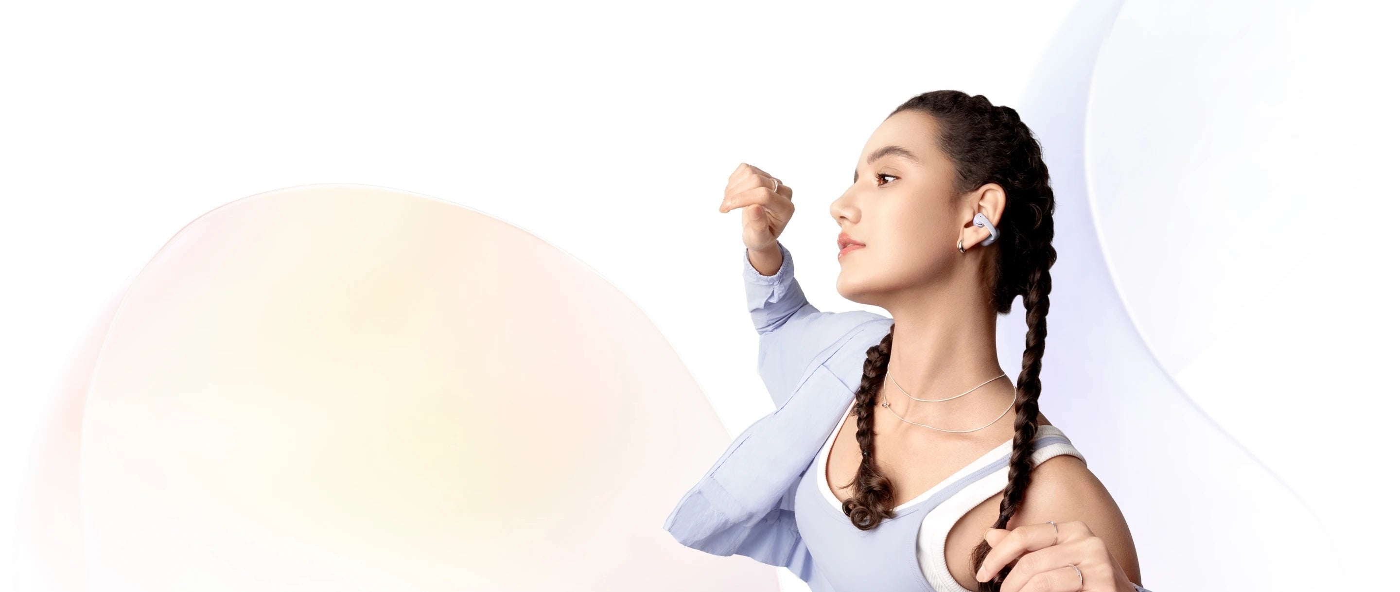 Shokz Opendots Air Púrpura Auriculares Inalámbricos Open-Ear Con Clip