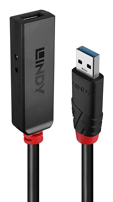 EAN 4002888434010 - Lindy 43401 hub de interfaz USB 3.2 Gen 1 (3.1 Gen 1) Type-C 5000 Mbit/s Negro imagen 1