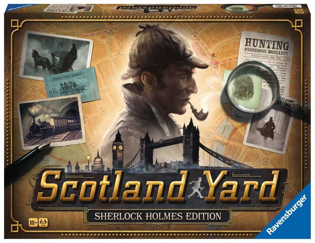 Juego De Mesa Ravensburger Scotland Yard Sherlock Holmes Edition