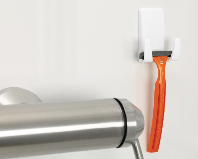 Tesa Powermrips Waterproof Rasiererhalter Wave Blanco