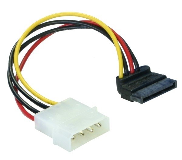 Delock Cable Power Sata Hdd 4pin Macho, Angular