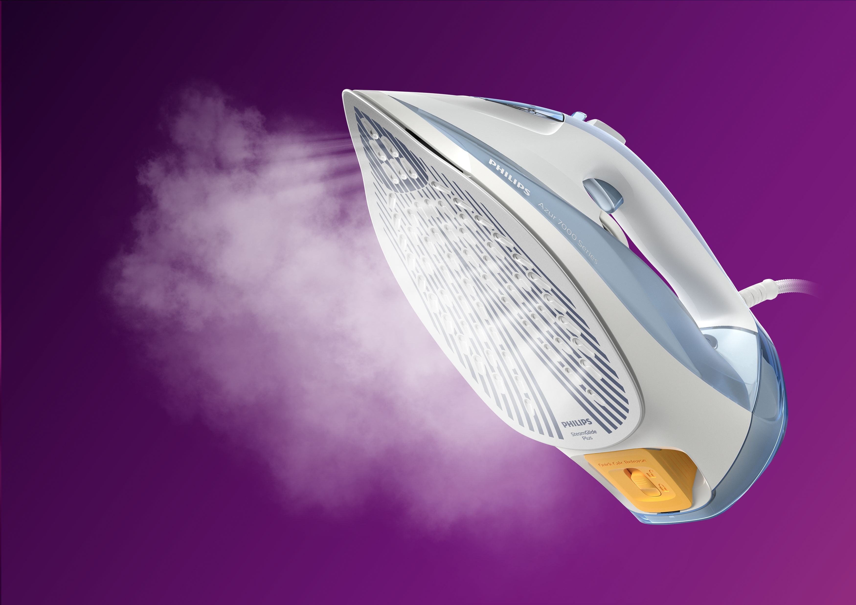 Philips 7000 Series Dst7011/20 Plancha De Vapor Hv De Color Azul Claro/Gris