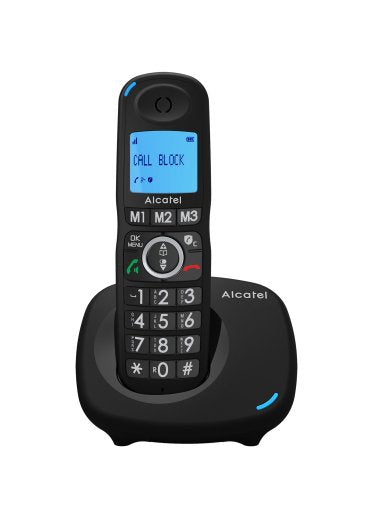 Telefono Inalambrico Alcatel Xl535 Duo Call Block Black