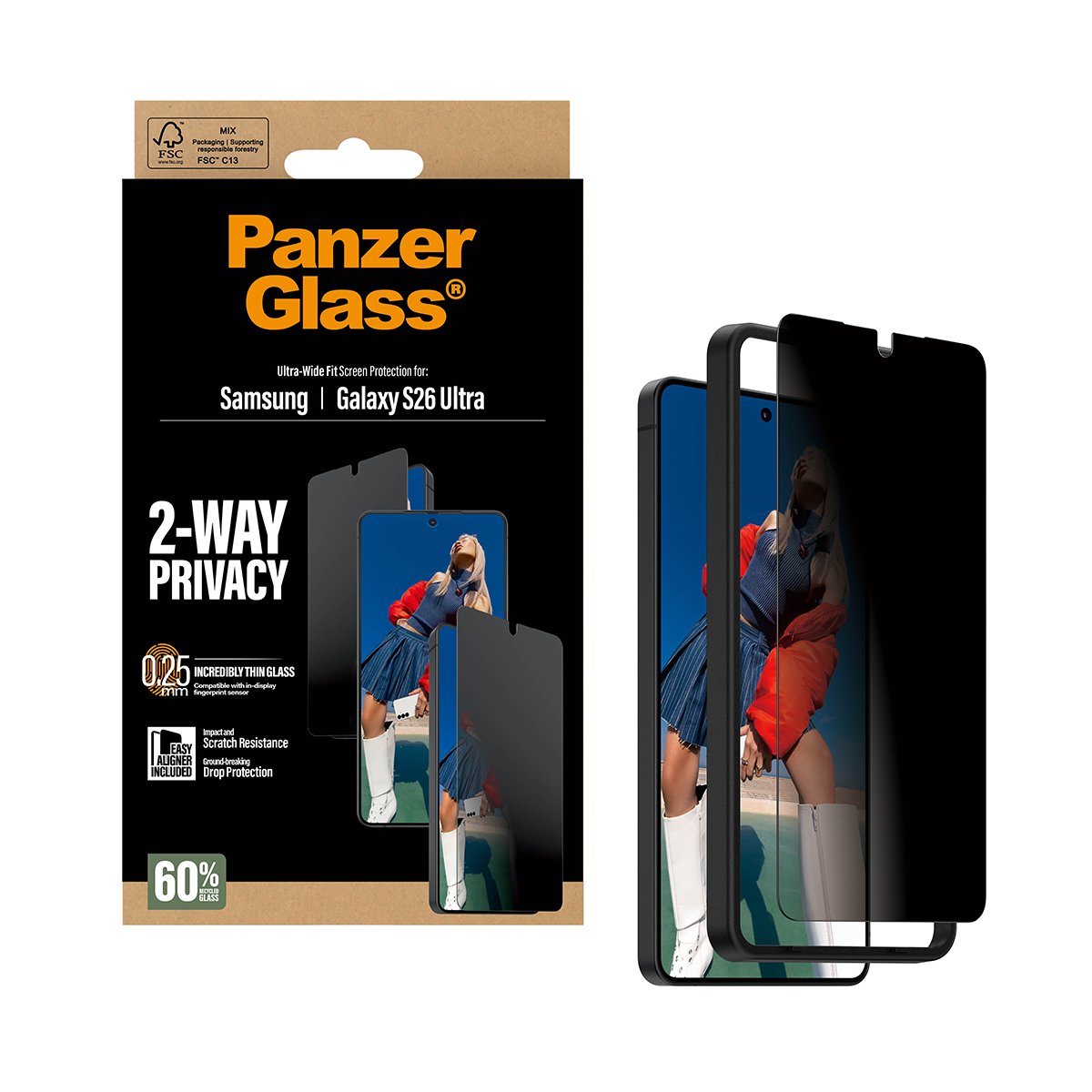 Panzerglass Privacy Screen Pr. Samsung S26 Ultra