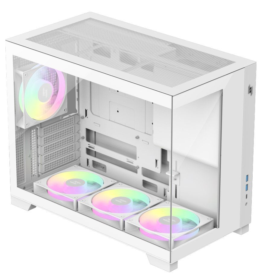EAN 6931858712040 - GameMax NEX C33 WH carcasa de ordenador Blanco imagen 16