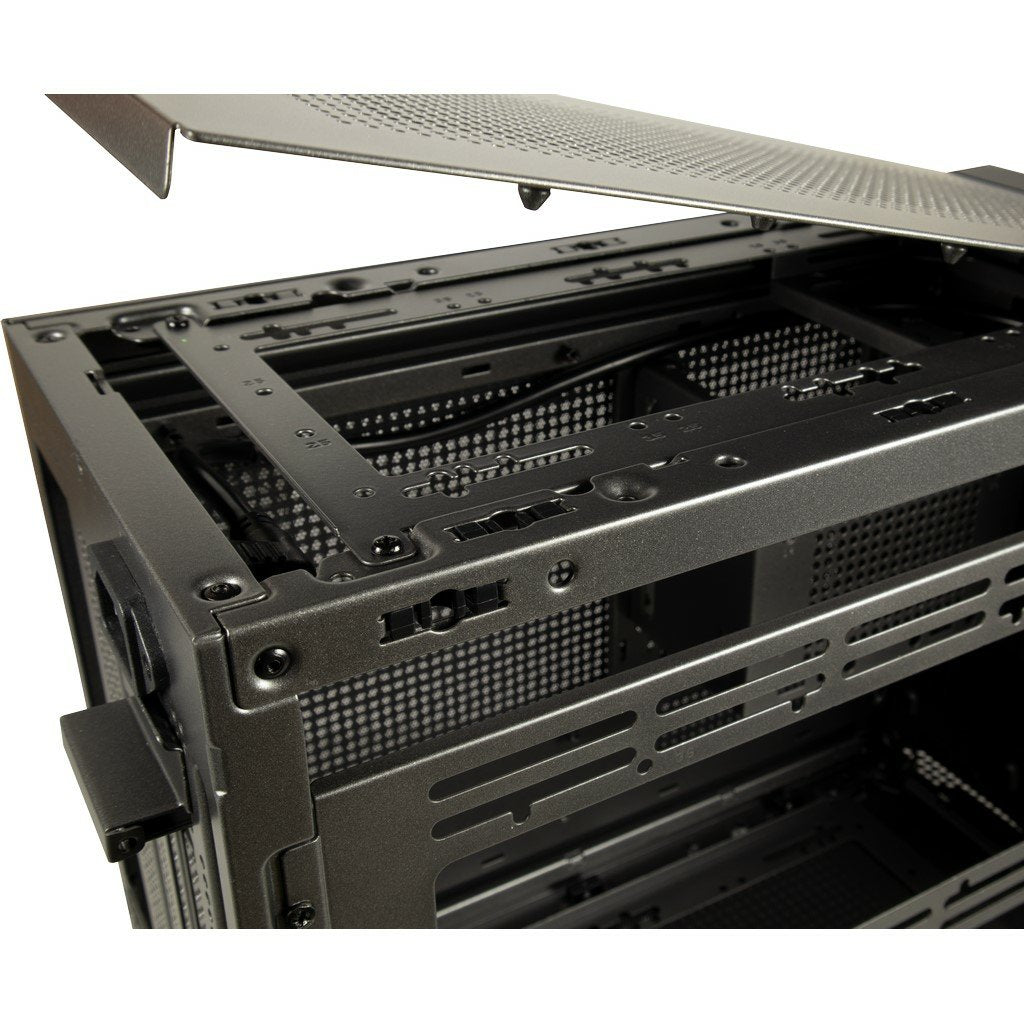 Caja Pc Inter-Tech Micro Atx Im-1 Pocket Negro Sin Fuente De Alimentación