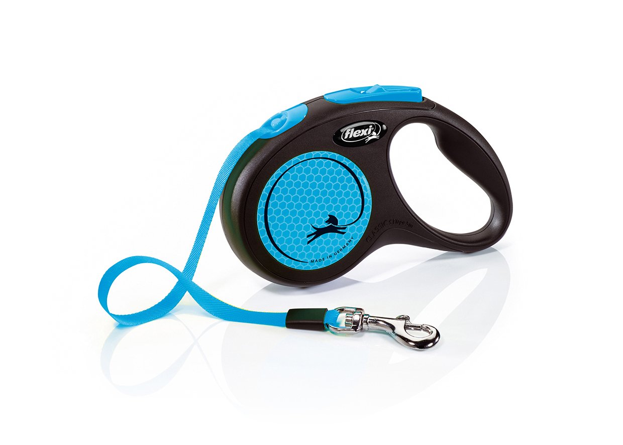Correa Automática Flexi New Neon S 5 M, Color: Azul