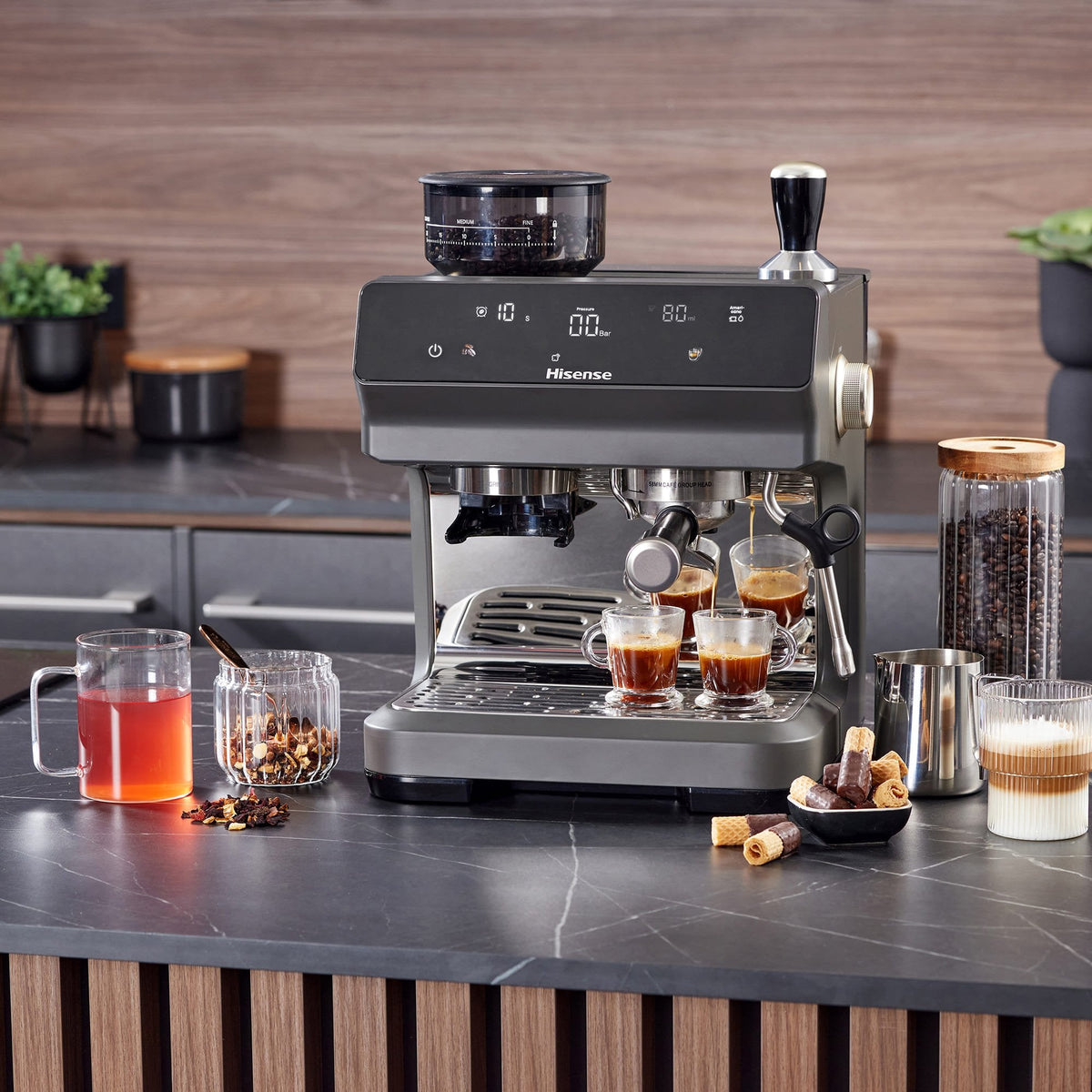 Cafetera Espresso Autom Tica 20 Bar