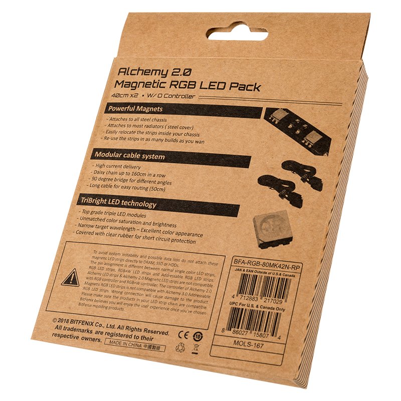 Bitfenix Alchemy 2.0 Universal Kit De Luces Para Torre De Ordenador