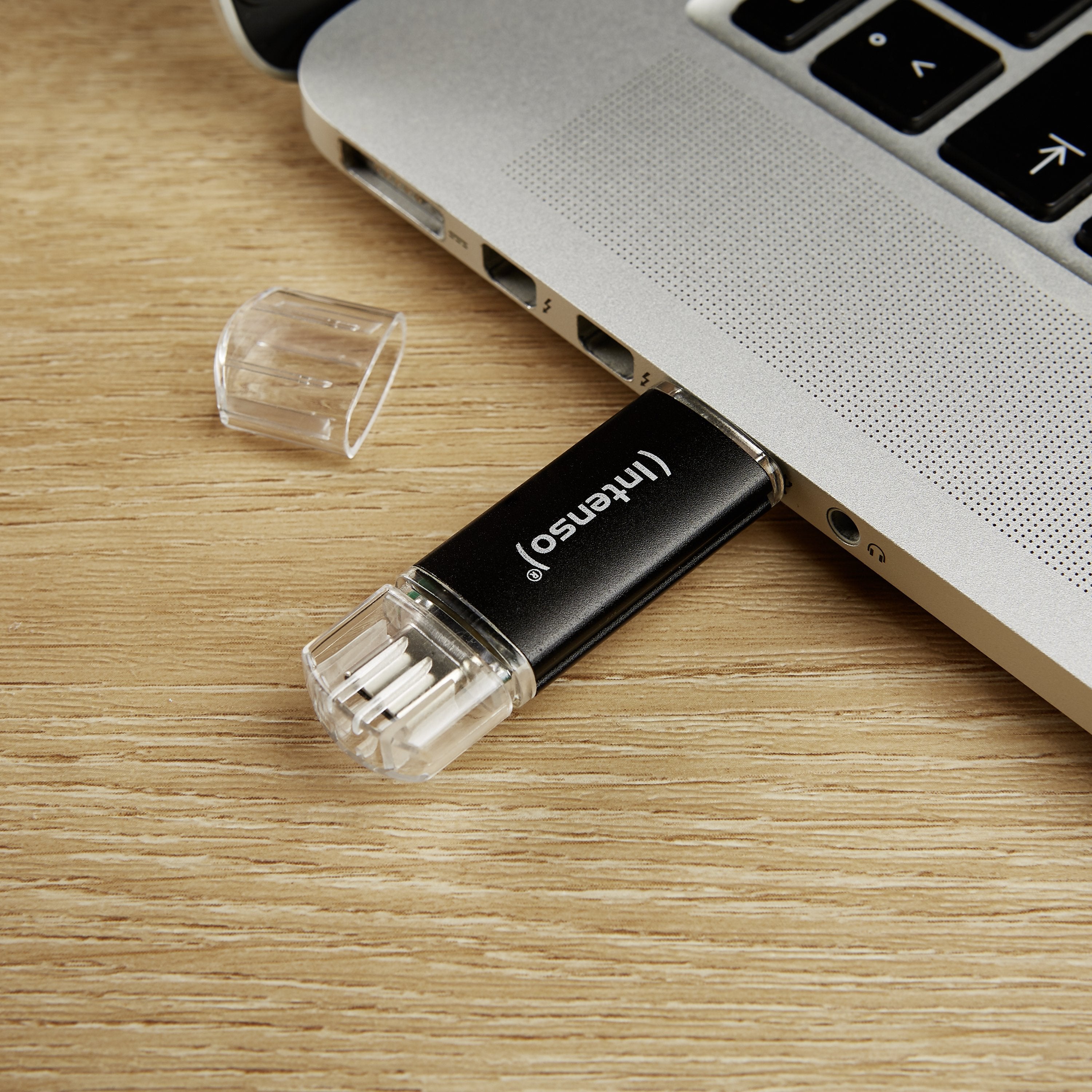 EAN 4034303031238 - Intenso 3539480 unidad flash USB 32 GB USB Type-A / USB Type-C 3.2 Gen 1 (3.1 Gen 1) Antracita imagen 5