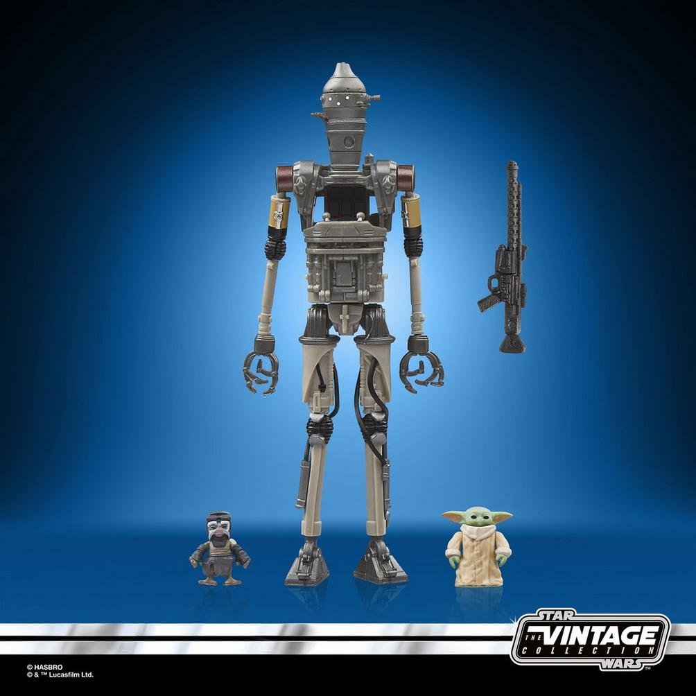 Figura Hasbro Star Wars The Mandalorian The Vintage Collection Ig 12 Grogu & Anzellan
