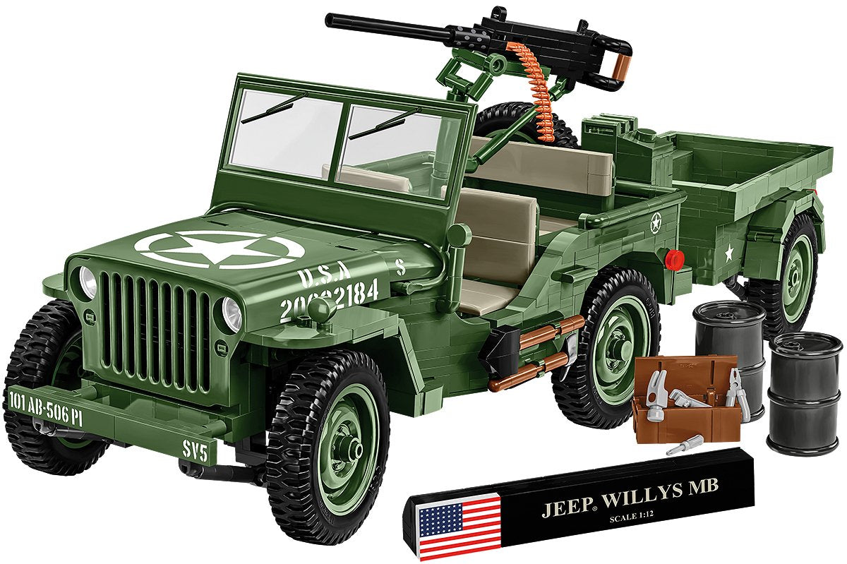 Cobi Willys Mb & Trailer Executive Edition Cobi-2804