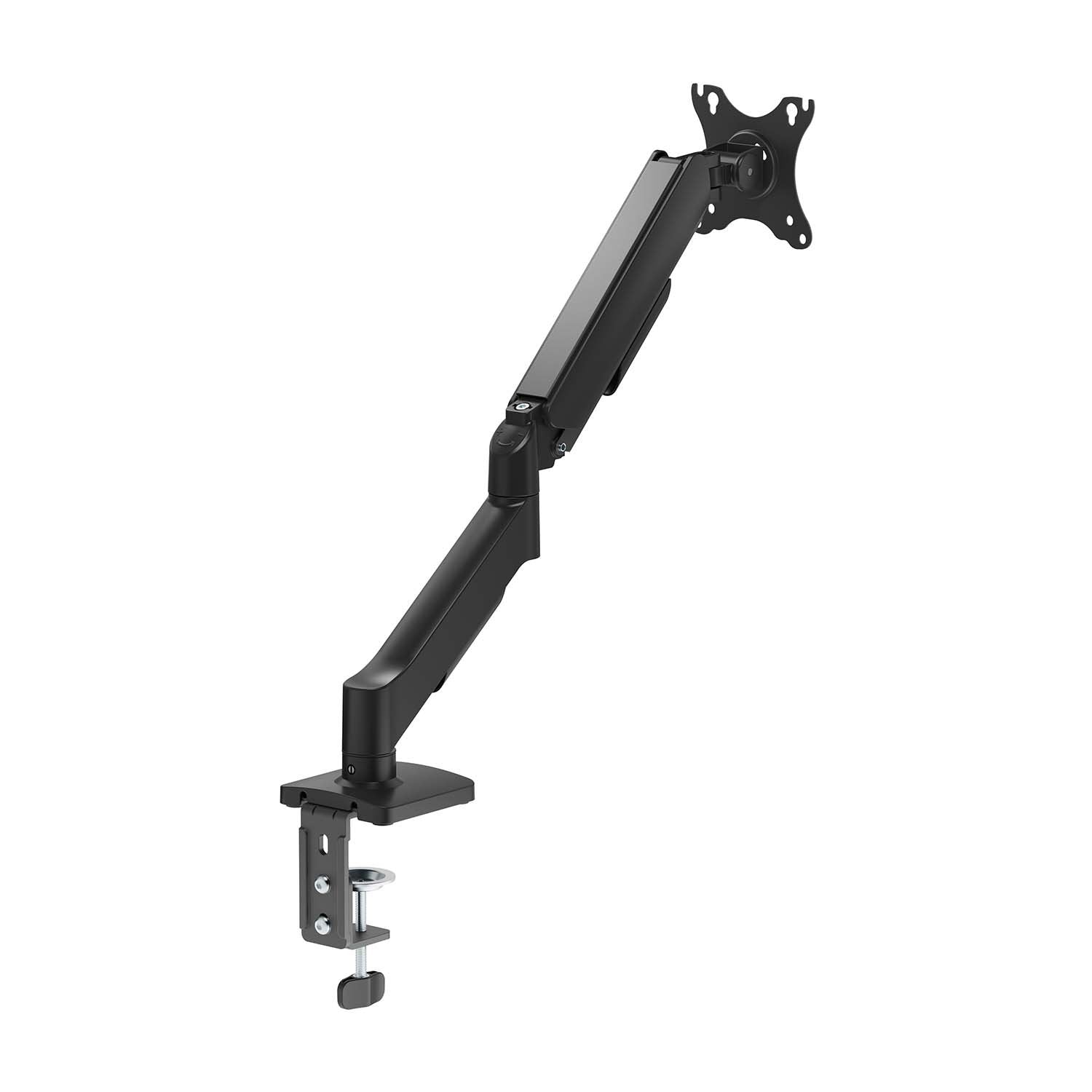 Aisens Soporte De Mesa Eco Contrapeso Giratorio E Inclinable Para Monitor/Tv 9kg (3 Pivotes, 1 Brazo) De 17-32, Negro