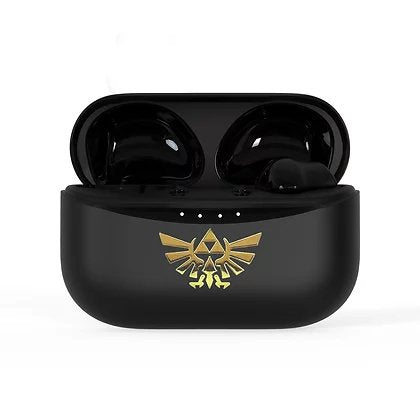 Auriculares  Otl The Legend Of Zelda Tws Negro Bluetooth Para Niños