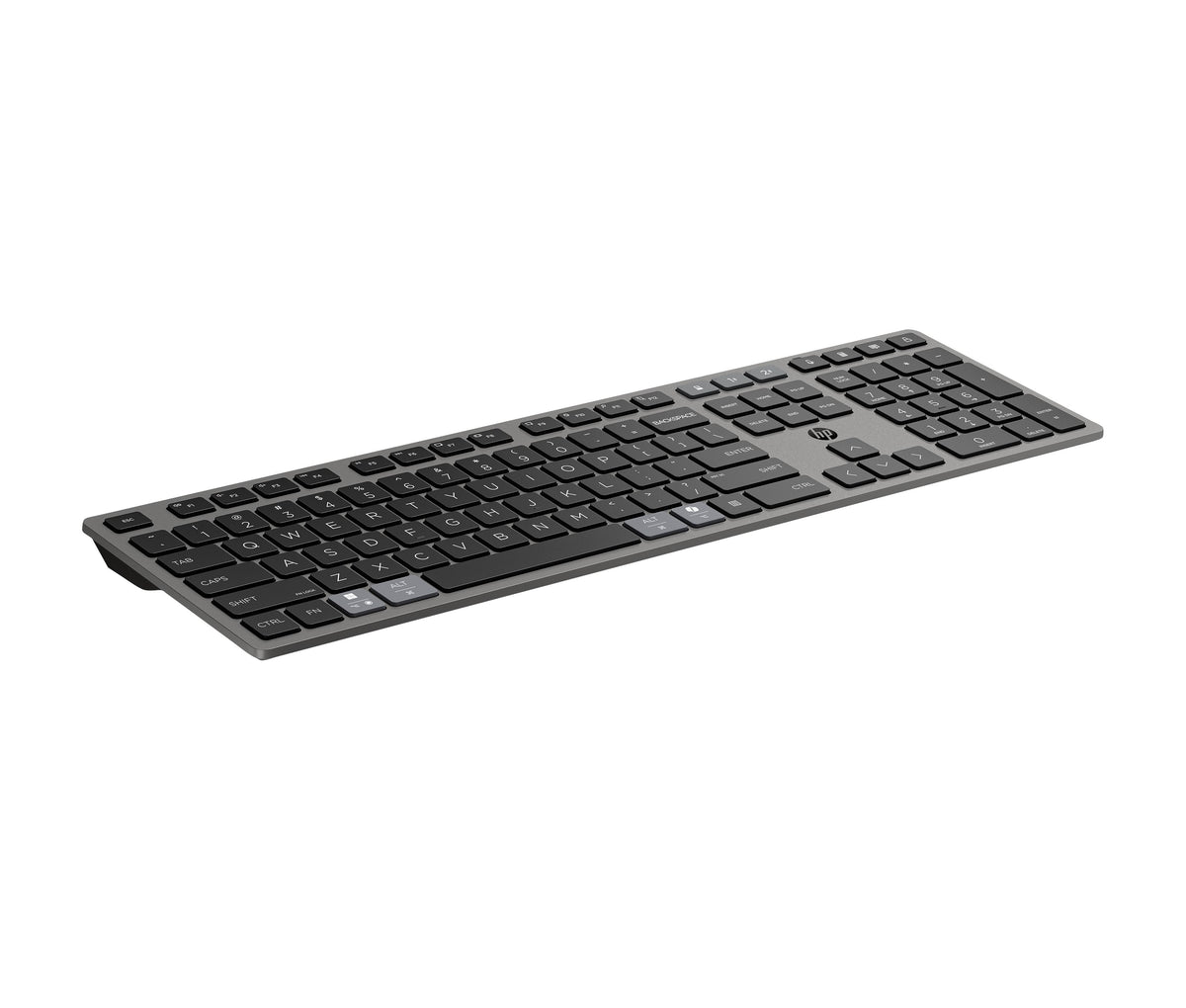 EAN 0198122141197 - HP 725 Multi-Device Rechargeable Wireless Keyboard teclado Hogar / Oficina RF Wireless + Bluetooth Negro imagen 2
