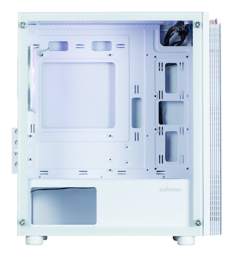 Caja Pc Zalman T4 Plus Matx 1 X Vent 120mm Argb 2xusb 3.0 Blanco S/N Fuente