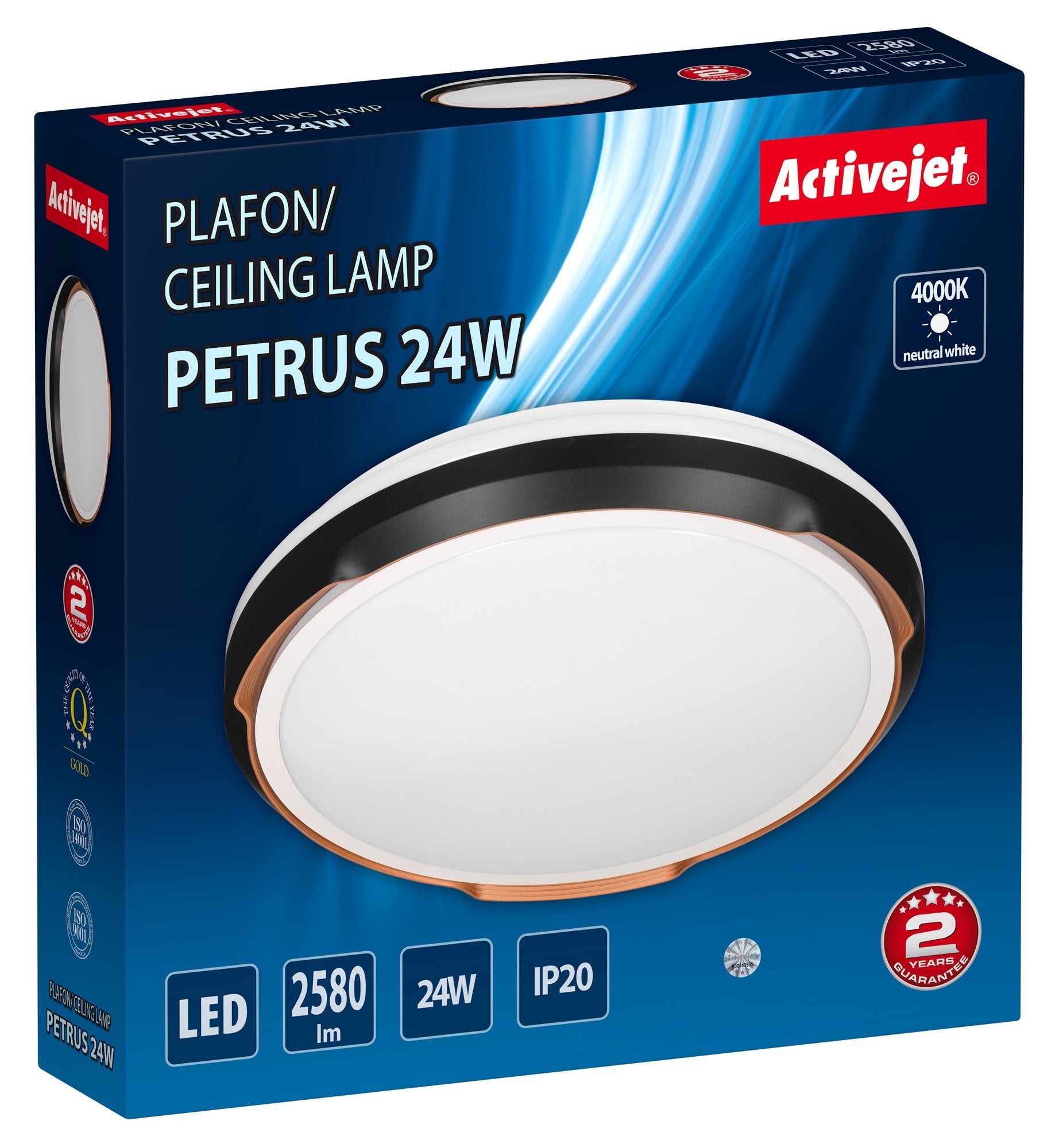 EAN 5901443122845 - Activejet AJE-PETRUS 24W iluminación de techo Bombilla(s) no reemplazable(s) imagen 5