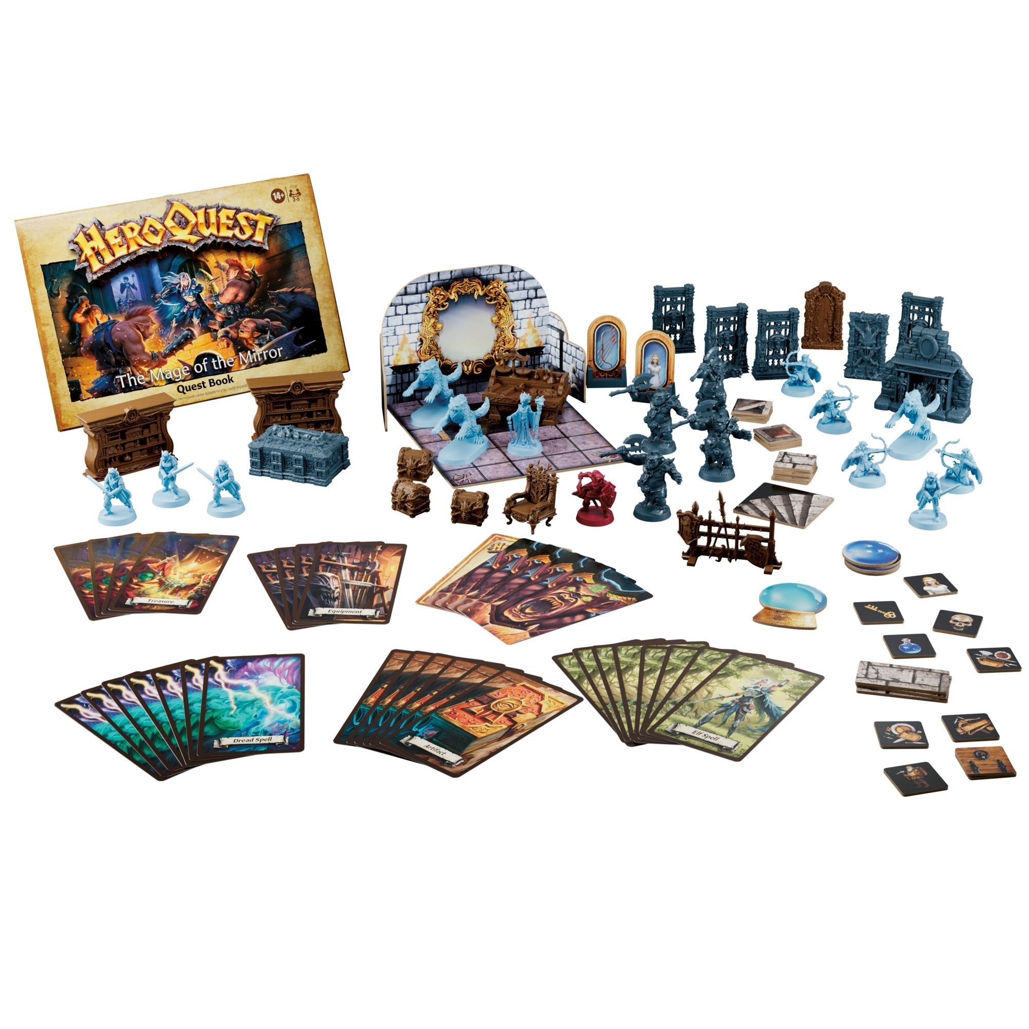 Expansion Juego De Mesa El Mago Del Espejo Heroquest Ingles