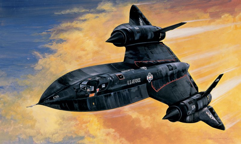 EAN 8001283801454 - Italeri SR - 71 Blackbird Maqueta de dirigible para montar Kit de montaje 1:72 imagen 2
