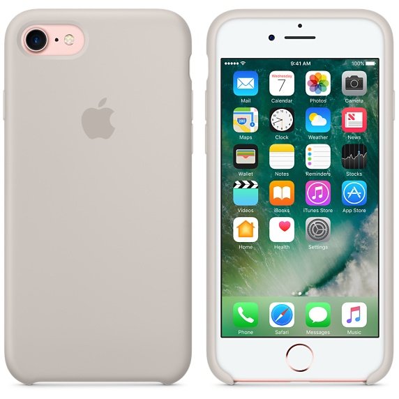 Funda Iphone 7 Apple Silicone Case Stone