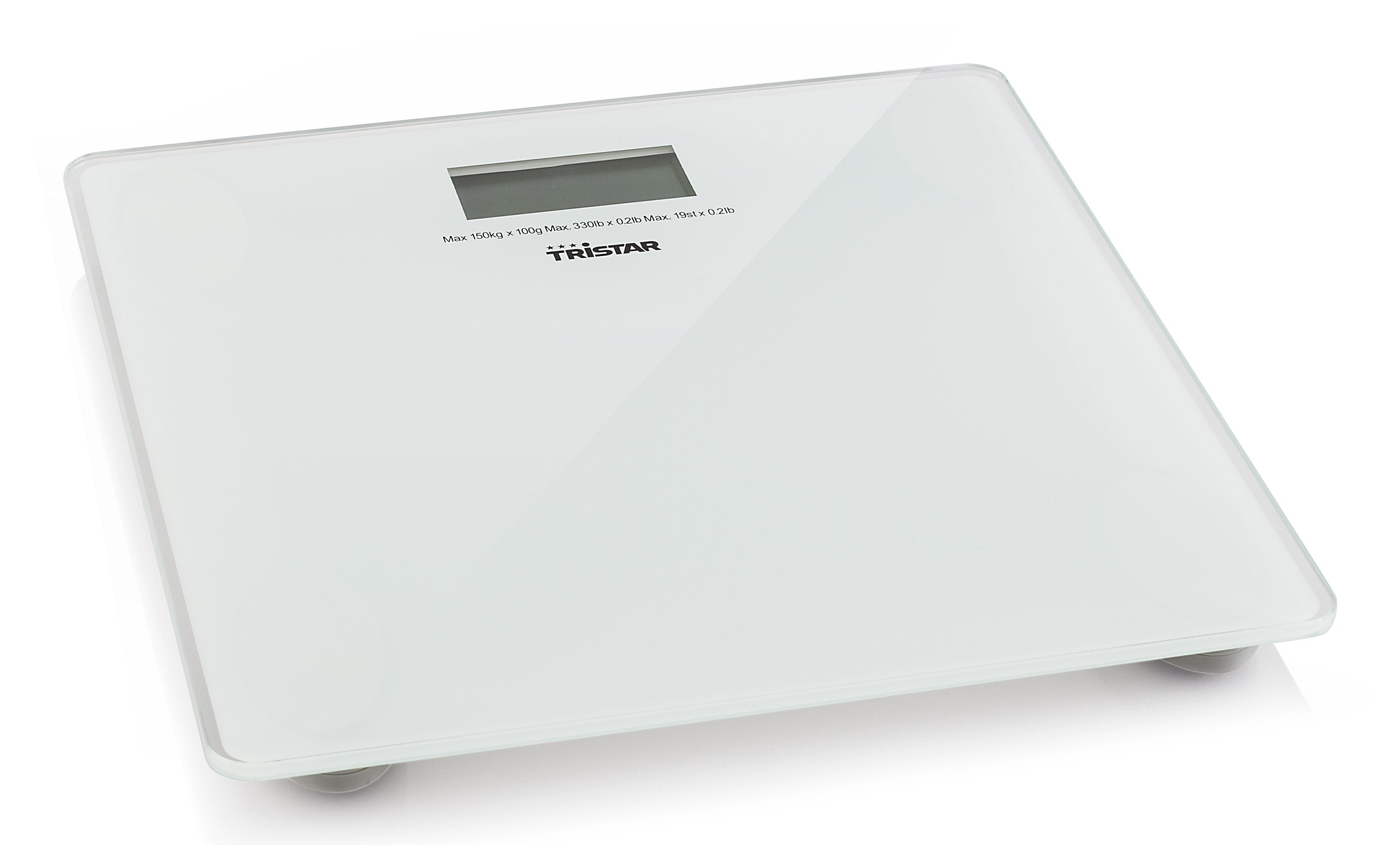 EAN 8713016024190 - Tristar WG-2419 báscula de baño Plaza Transparente, Blanco Báscula personal electrónica imagen 5
