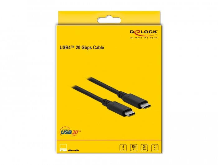 Delock Usb4 20 Gbps Cable 2 M