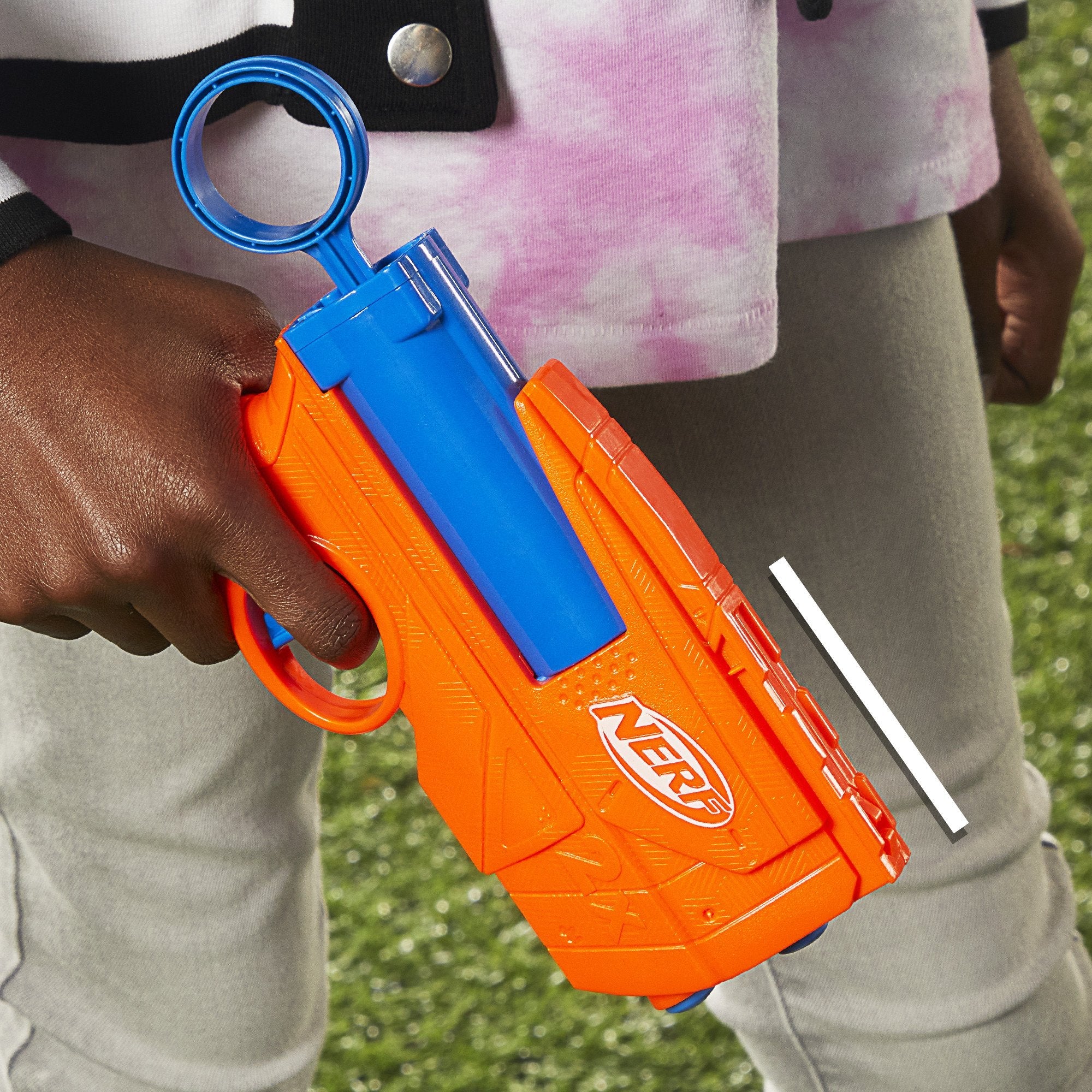 Nerf Nerf N Series Ward, Lanzador De Dardos Azul/Naranja G0132eu4