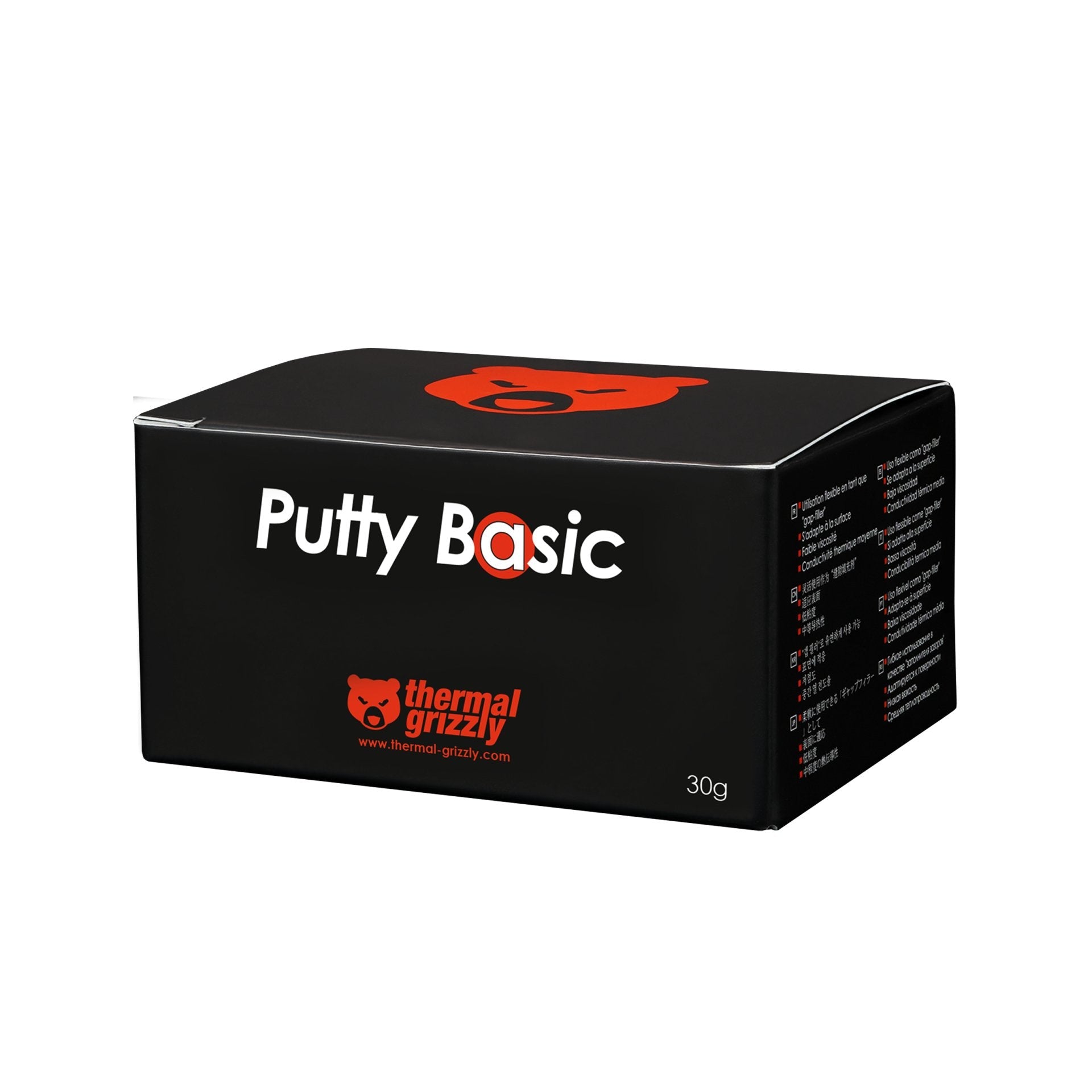 Masilla Térmica Grizzly Tg Basic 30 G, Almohadillas Térmicas De Color Rosa Tg-P-B-030-R