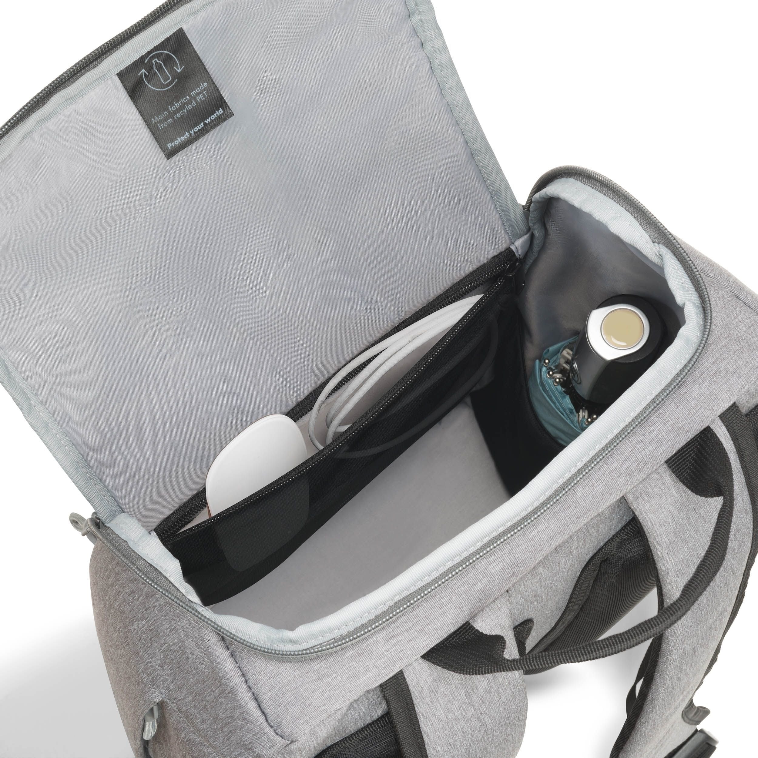 Dicota Mochila Motion Para Portátil Hasta 15.6 Gris D31876-Rpet