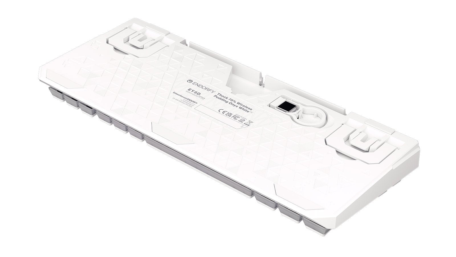 EAN 5903018666860 - ENDORFY Thock 75% teclado Juego RF inalámbrica + USB QWERTZ Alemán Blanco imagen 17