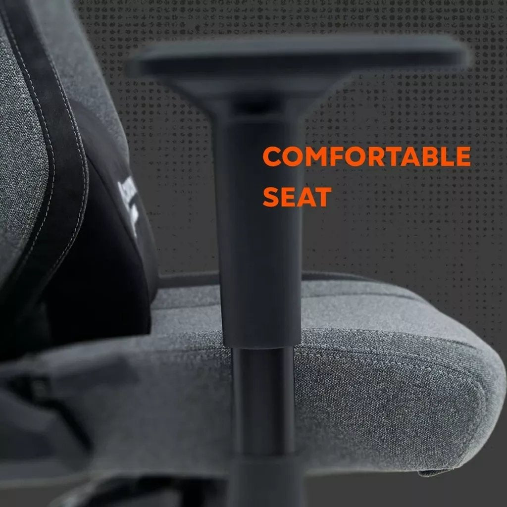 Canyon Gaming Chair Boulder Xlch01 King Size Grey