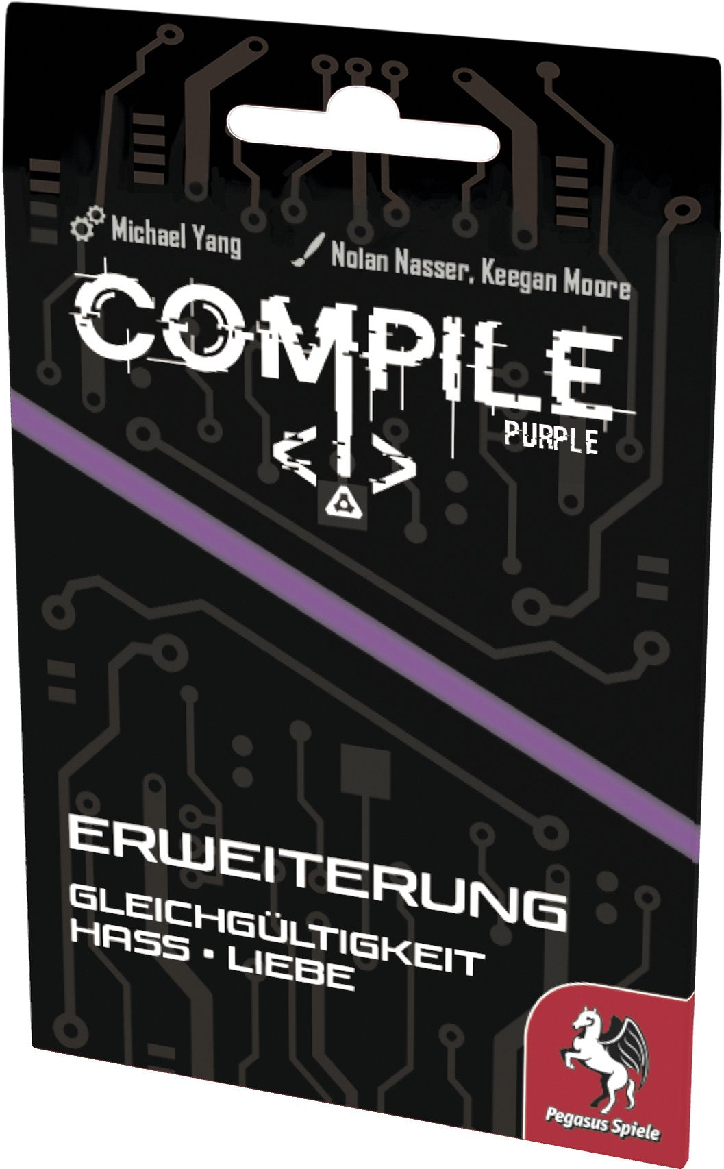 Pegasus Compile (Morado Edition) Gleichgültigkeit Hass Liebe (Ampliación) 18531g