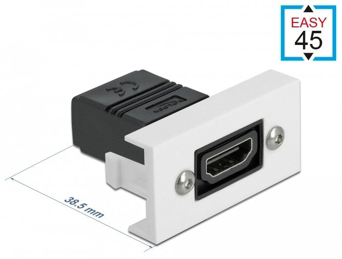 Delock Easy 45 Módulo Hdmi Recto 22,5 X 45 Mm