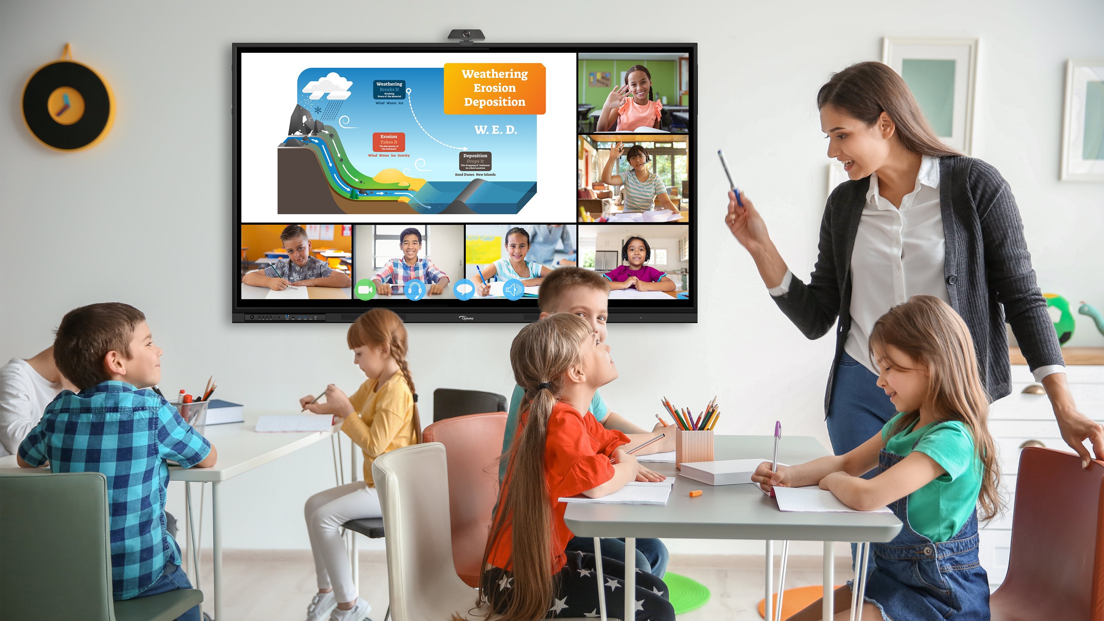 EAN 5055387668744 - Optoma 3753RK pizarra blanca interactiva 190,5 cm (75") 3840 x 2160 Pixeles Pantalla táctil Negro imagen 14