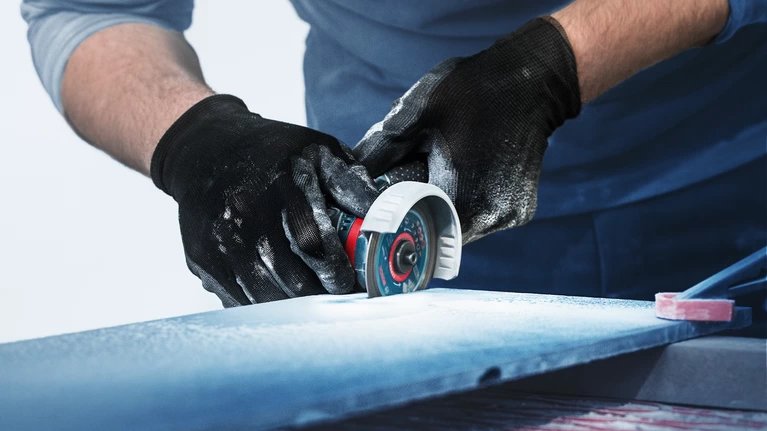 Disco De Corte De Diamante Bosch Expert Hardceramic, Ø 76 Mm (Diámetro Interior De 10 Mm, Para Mini Amoladora Angular)