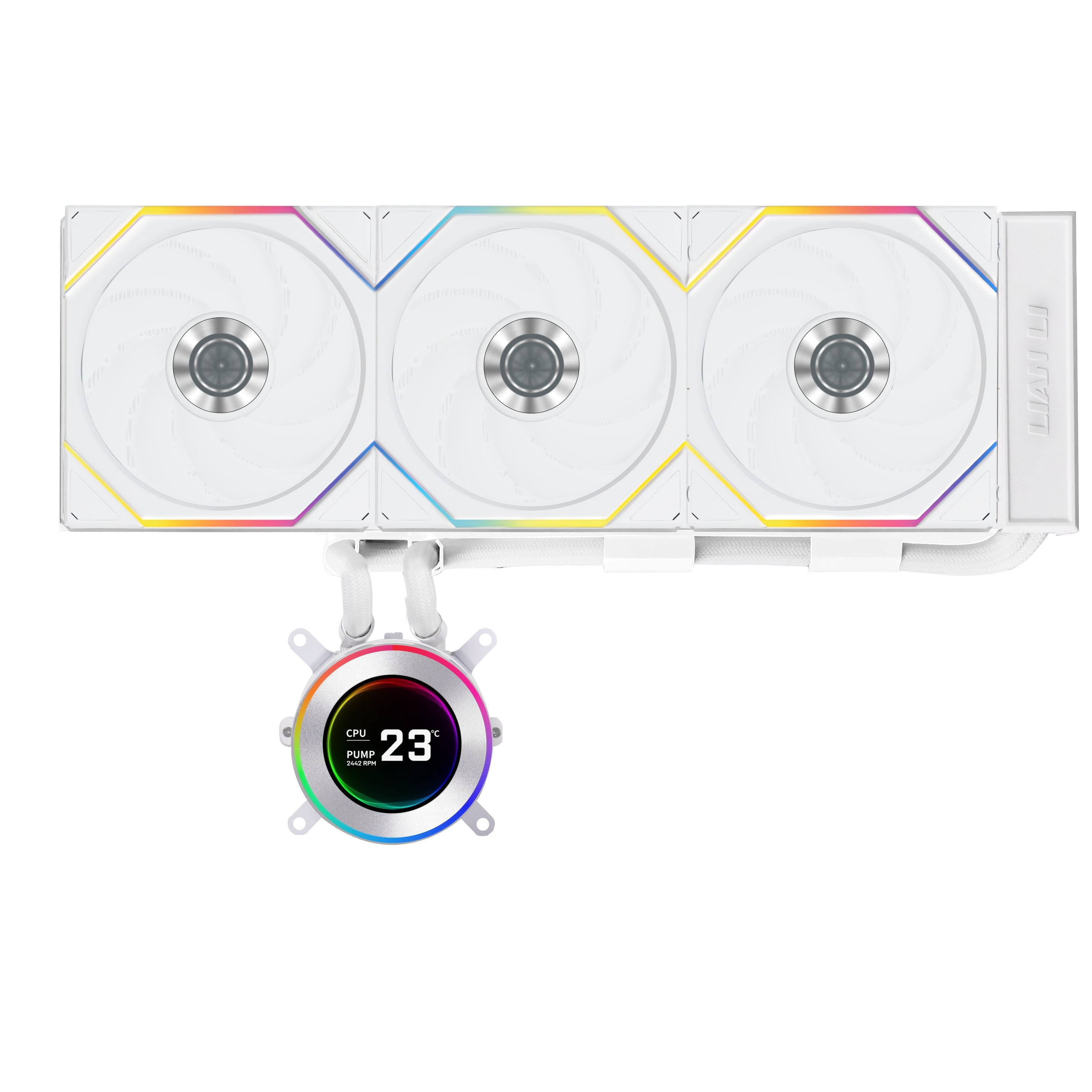 EAN 4718466018021 - Lian Li GA II Hydroshift II LCD-C 360TL Procesador Sistema de refrigeración líquida todo en uno 12 cm Bla imagen 1