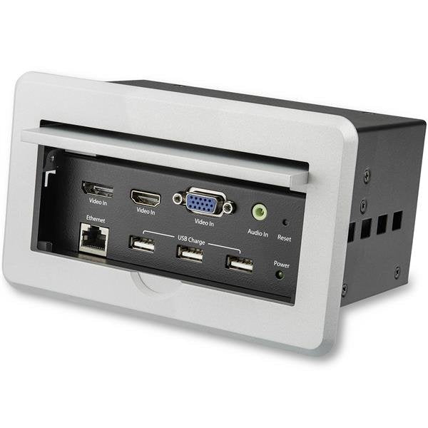 Startech.Com Caja De Conectividad De Audio Y Vídeo Para Mesas De Conferencia - 4k