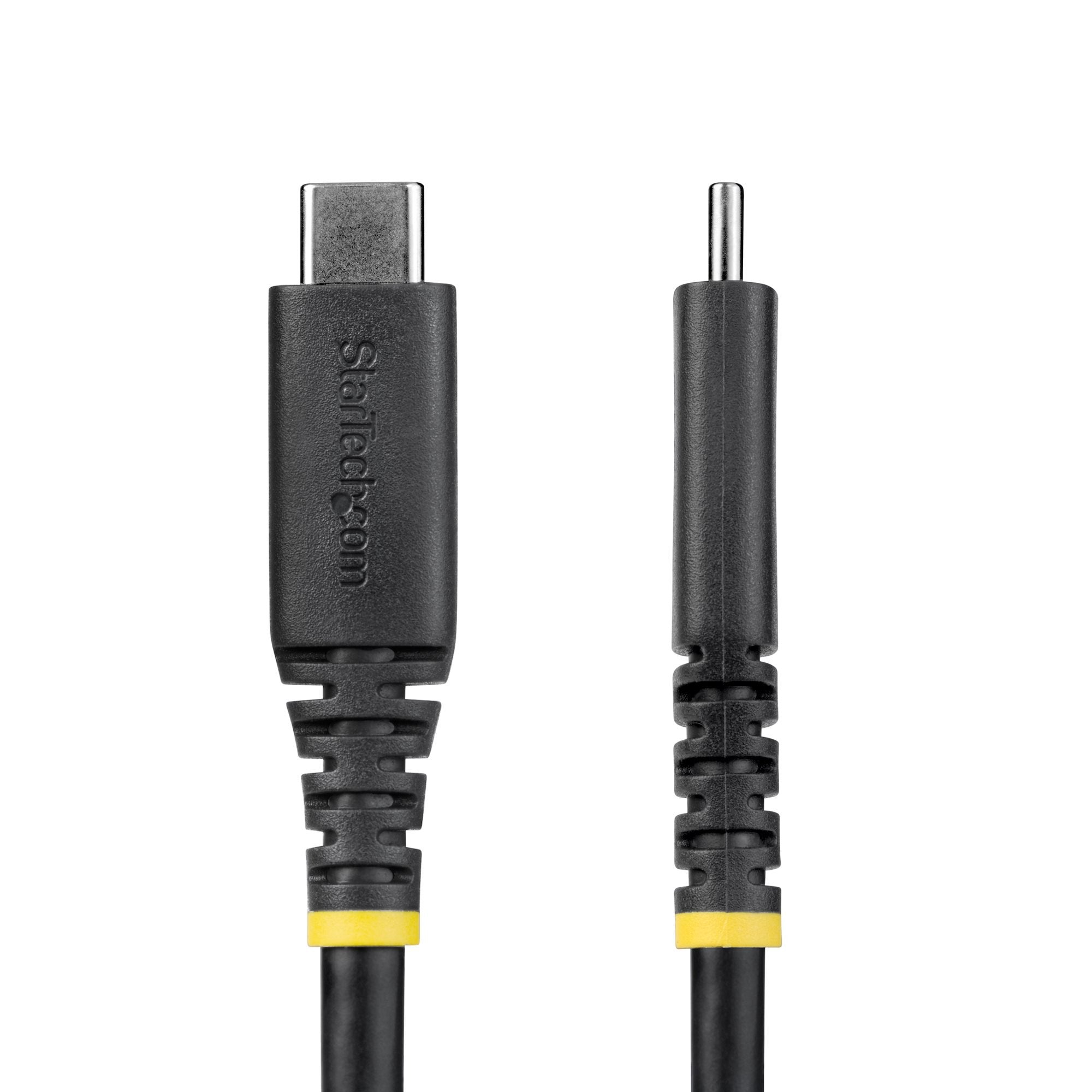 Startech.Com Cable Usb Usb-C (M) A Usb-C (M) Usb4 / Thunderbolt 3 / Thunderbolt 4 / Displayport 1.4 2 M Admite 4k120hz Resistente Rango De Potencia Ampliado (Epr) Admite Suministro De Carga 3 1 Flexible Negro