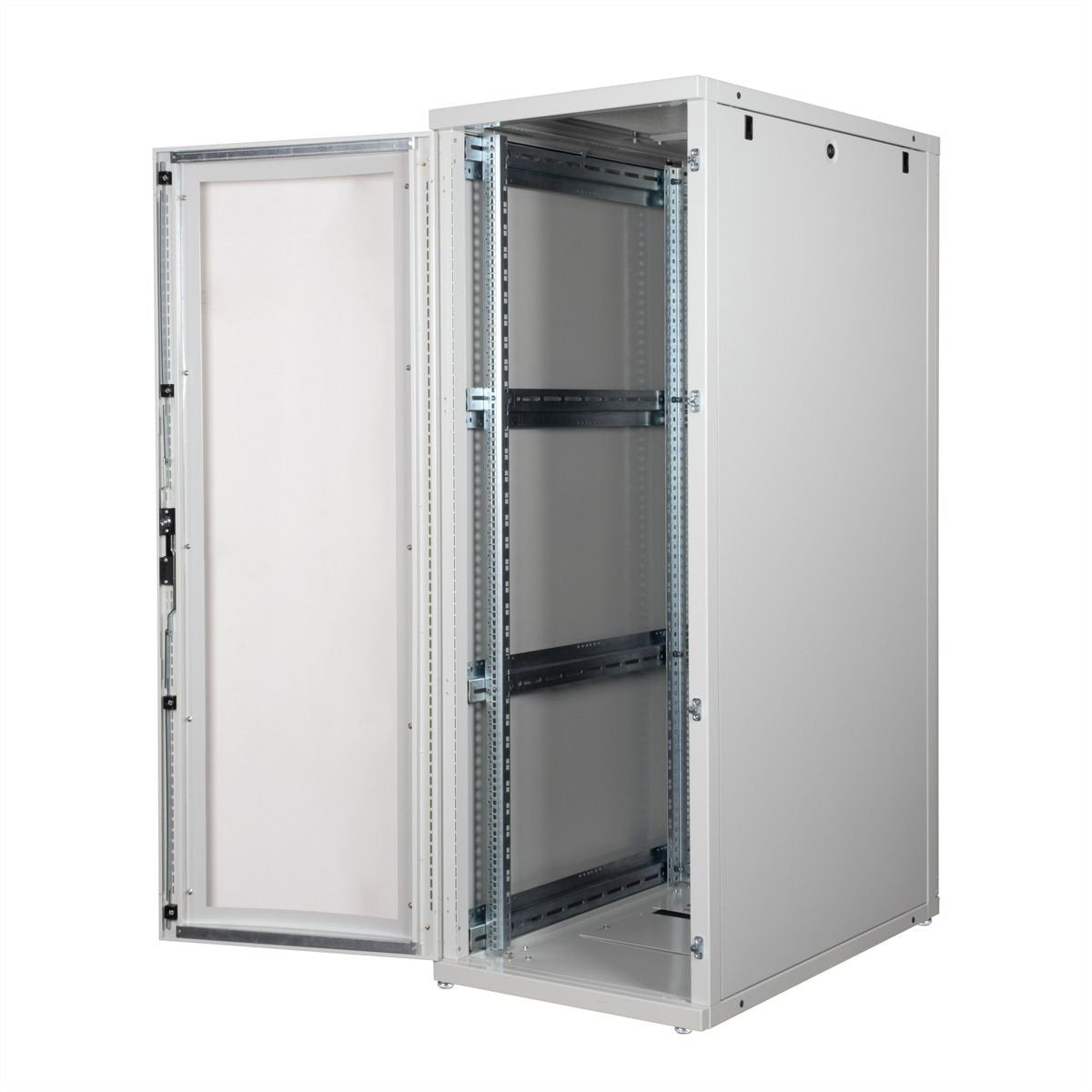 Roline 19-Zoll Serverschrank Pro 36 He, 600x1000 Bxt Grau Plexiglas